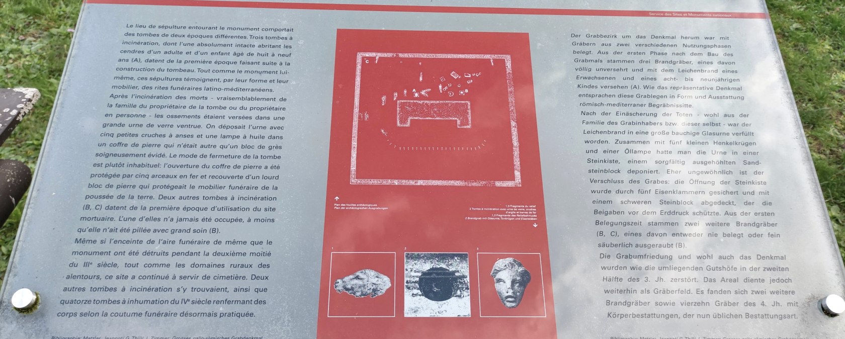 Grabdenkmal GRE, © Nicole Zimmer Grabdenkmal GRE, © Nicole Zimmer