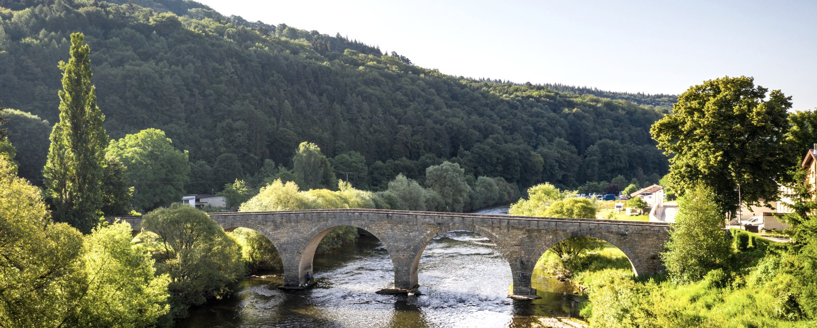 Sûre cycle path, Dillingerbrück, © Eifel Tourismus GmbH, D. Ketz Sûre cycle path, Dillingerbrück, © Eifel Tourismus GmbH, D. Ketz