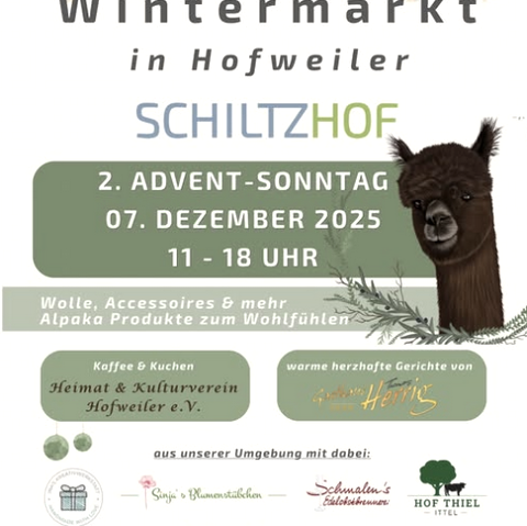 Wintermarkt, © Schiltzhof Wintermarkt, © Schiltzhof