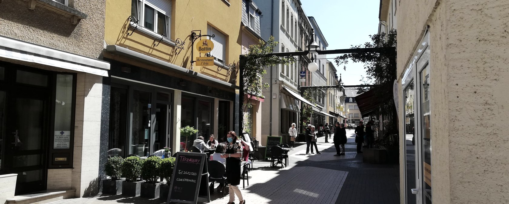 Fussgängerzone, © Deutsch-Luxemburgische Tourist-Information Fussgängerzone, © Deutsch-Luxemburgische Tourist-Information