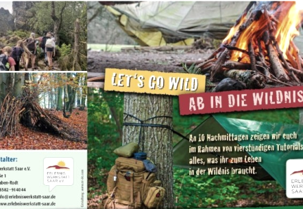 Survival-Challenge und Outdoor-Challenge, © Erlebniswerkstatt Saar e.V. Survival-Challenge und Outdoor-Challenge, © Erlebniswerkstatt Saar e.V.