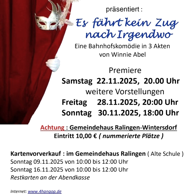 Es fährt kein Zug nach Irgenwo, © 4 hang op Es fährt kein Zug nach Irgenwo, © 4 hang op
