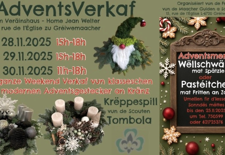 Adventsverkauf, © Grevenmacher Guiden a Scouten Adventsverkauf, © Grevenmacher Guiden a Scouten