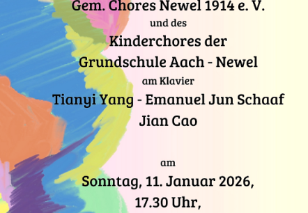 Neujahrskonzert, © Gem. Chor Newel e.V. Neujahrskonzert, © Gem. Chor Newel e.V.