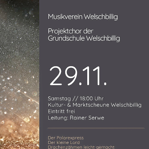 Adventskonzert, © MV Welschbillig Adventskonzert, © MV Welschbillig