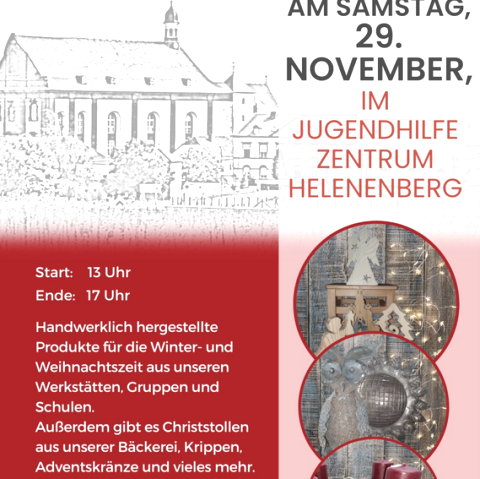 Weihnachtsmarkt, © Jugendhilfezentrum Weihnachtsmarkt, © Jugendhilfezentrum