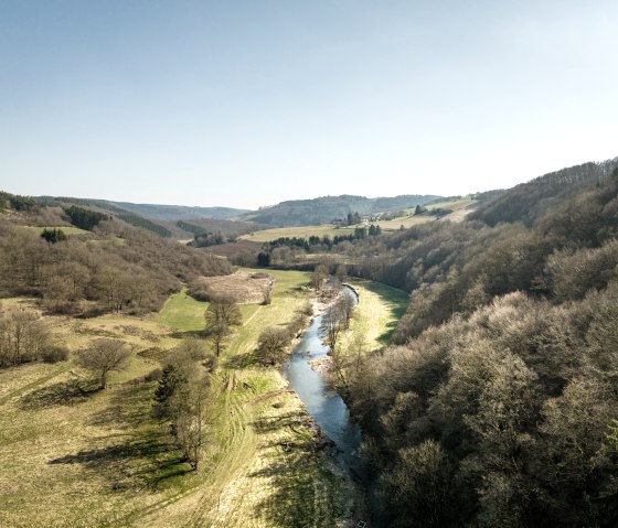 Vue sur la boucle de Prüm, sentier du Dévonien, © Eifel Tourismus GmbH, D. Ketz Vue sur la boucle de Prüm, sentier du Dévonien, © Eifel Tourismus GmbH, D. Ketz