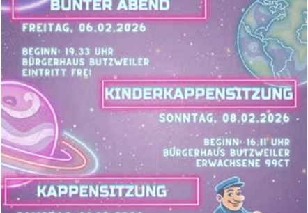 Karneval in Butzweiler, &copy; KV Butzweiler 1997 e.V.