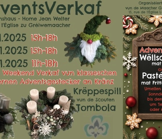 Adventsverkauf, © Grevenmacher Guiden a Scouten