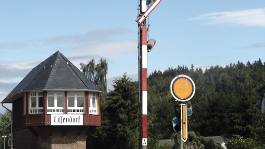Poste d'aiguillage du musée de Lissendorf, © Herr Schun