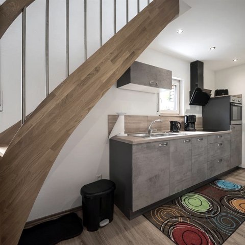 Kueche_mit_Treppe, &copy; Monika Kunze