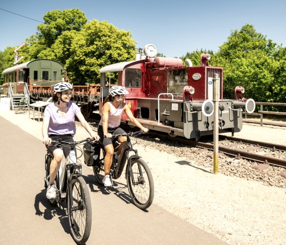 Spoorwegmuseum in Pronsfeld op de fietsroute Eifel-Ardennen, &copy; Eifel Tourismus GmbH, Dominik Ketz