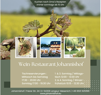 Mittagstisch, © Johannishof