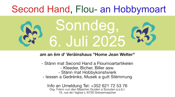 Floh- und Hobbymarkt, © Maacher Guiden a Scouten