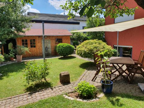 Ein gemütlicher Garten.