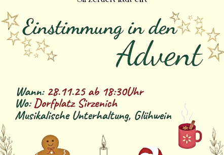 Einstimmung in den Advent, © MV Sirzenich