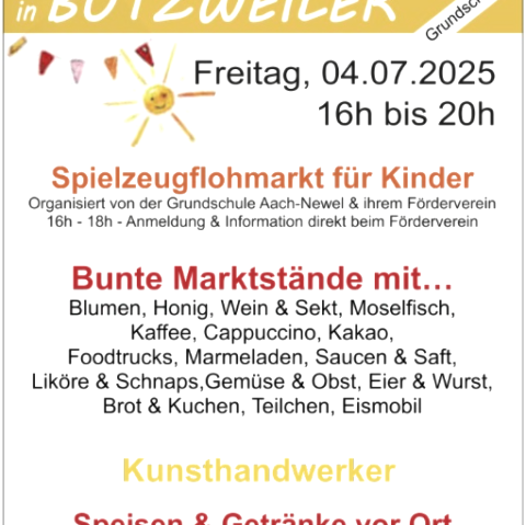 Sommerleuchten Butzweiler, © Förderverein Grundschule Aach-Newel