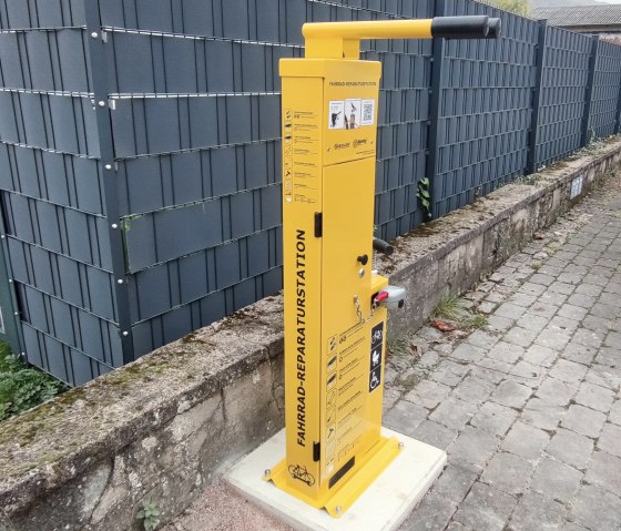 Rad Reparaturstation 2, &copy; Deutsch-Luxemburgische Tourist-Info