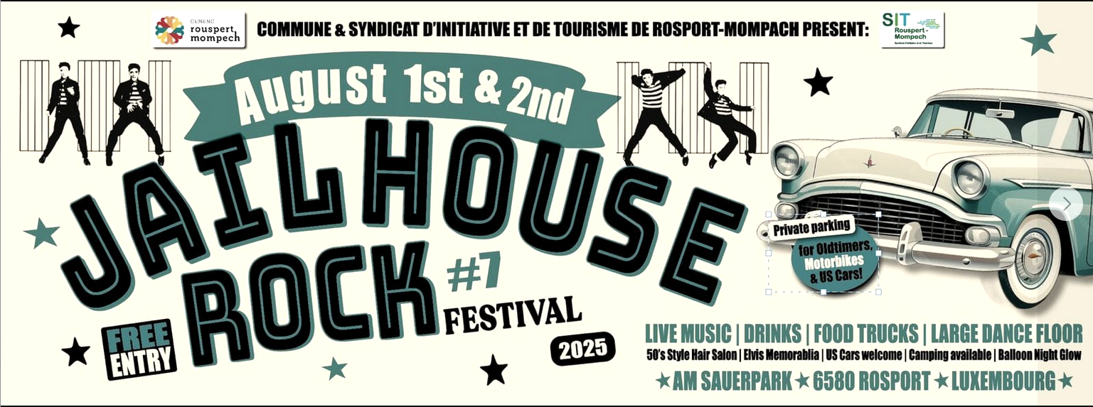 Jailhouse Rock, © Commune & Syndicat Rosport-Mompach