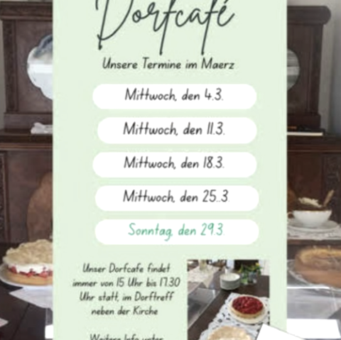 Dorfcaf&eacute; Sirzenich, &copy; Dorftreff Sirzenich e.V.