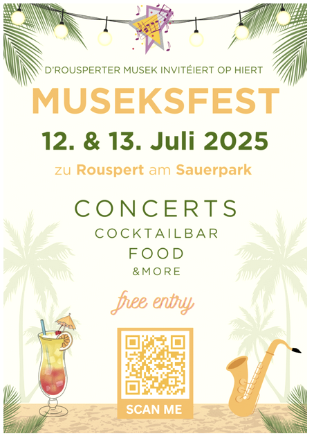 Musikfest, © Rousperter Musek