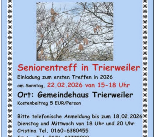 Seniorentreff, &copy; Cristina u. G&uuml;nter