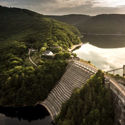 View of the Urft Dam in the Eifel National Park, &copy; Eifel Tourismus GmbH, D. Ketz