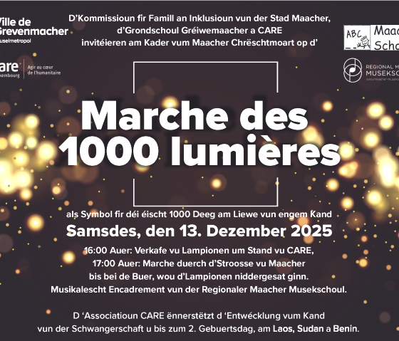March der 1000 Lichter, © Ville de Grevenmacher