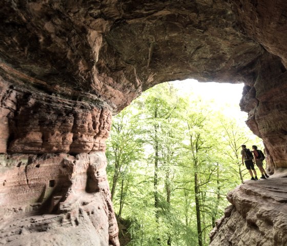Genoveva Cave on the Eifelsteig trail, © Eifel Tourismus GmbH, D. Ketz