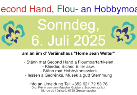 Floh- und Hobbymarkt, © Maacher Guiden a Scouten