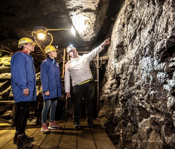 Visite de la mine de Mühlenberger Stollen, Bleialf, © Eifel Tourismus GmbH, Dominik Ketz