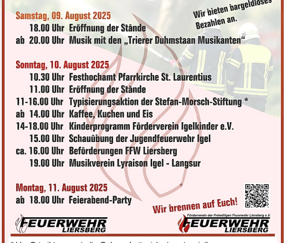 Liersberger Kirmes, © FW Liersberg