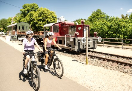 Spoorwegmuseum in Pronsfeld op de fietsroute Eifel-Ardennen, &copy; Eifel Tourismus GmbH, Dominik Ketz