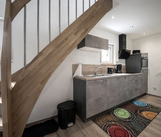 Kueche_mit_Treppe, &copy; Monika Kunze