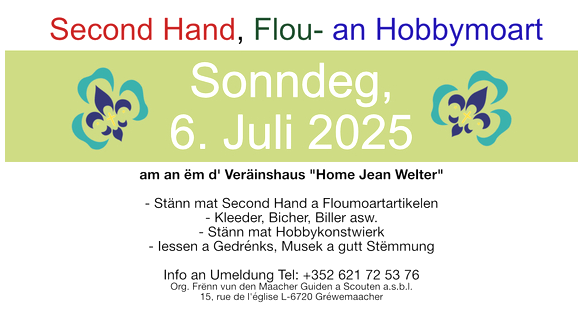 Floh- und Hobbymarkt, © Maacher Guiden a Scouten