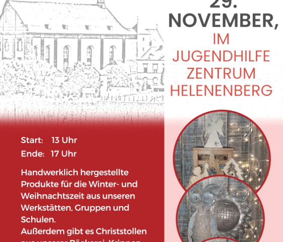 Weihnachtsmarkt, © Jugendhilfezentrum