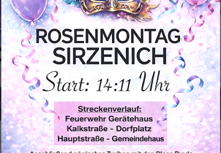 Rosenmontag Sirzenich