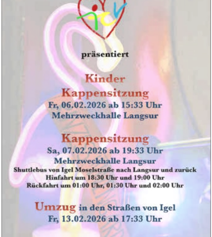 Carnaval in Igel, &copy; ICV