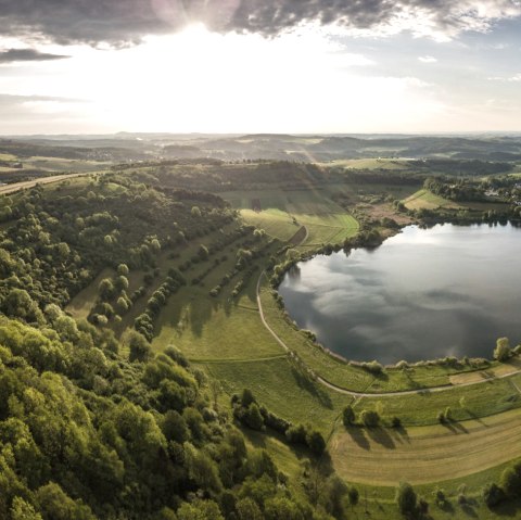Le Schalkenmehrener Maar, © Eifel Tourismus GmbH, D. Ketz