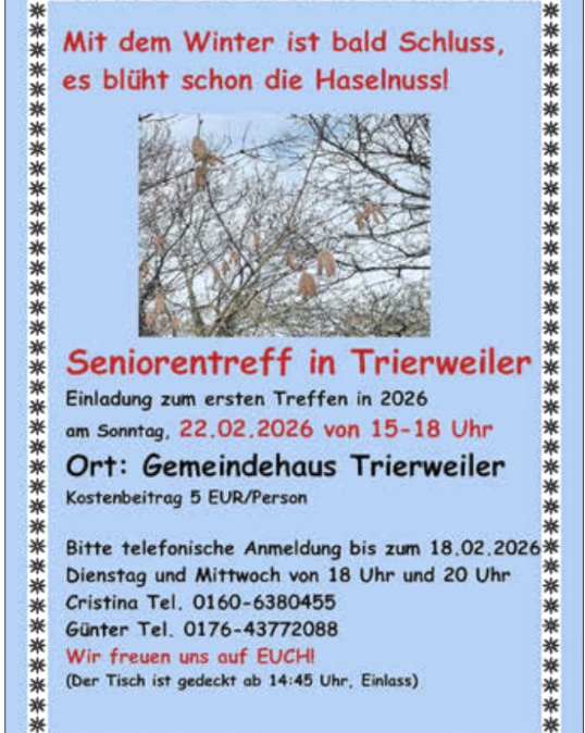 Seniorentreff, &copy; Cristina u. G&uuml;nter