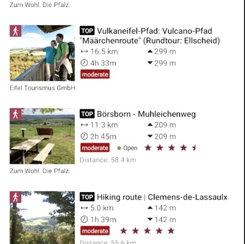 Touren App, © Rheinland-Pfalz erleben