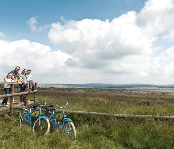 Cycle tour Vennbahn: At the Signal de Botrange in the High Fens, &copy; vennbahn.eu