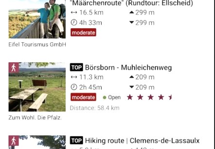 Touren App, © Rheinland-Pfalz erleben