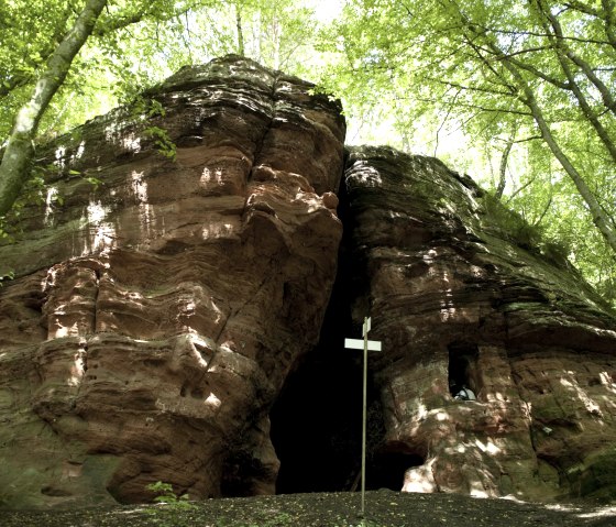 Eifelsteig, Klausen cave near Kordel, © Stefan Jacobs