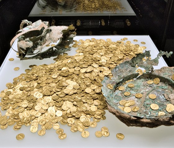 Coin Cabinet in the Rheinisches Landesmuseum in Trier, &copy; RLP Tourismus